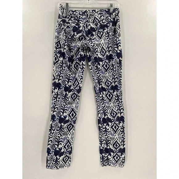 Lilly Pulitzer Callahan Chino Pants Tons Of Fun Elephants Size 0 Excellent UC - Picture 7 of 10